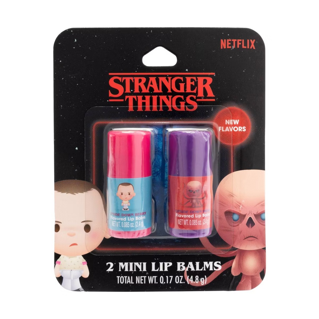 STRANGER THINGS 2 MINI LIP BALMS 4.8 GR