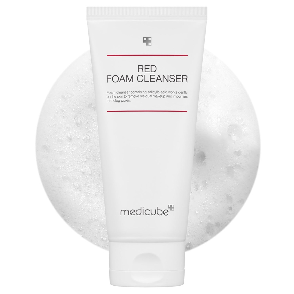 LIMPIADOR DE ESPUMA ROJO MEDICUBE