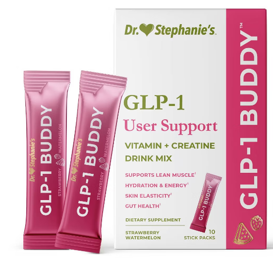 GLP-1 USER SUPPORT 15 STICK PACKS DR. STEPHANIES