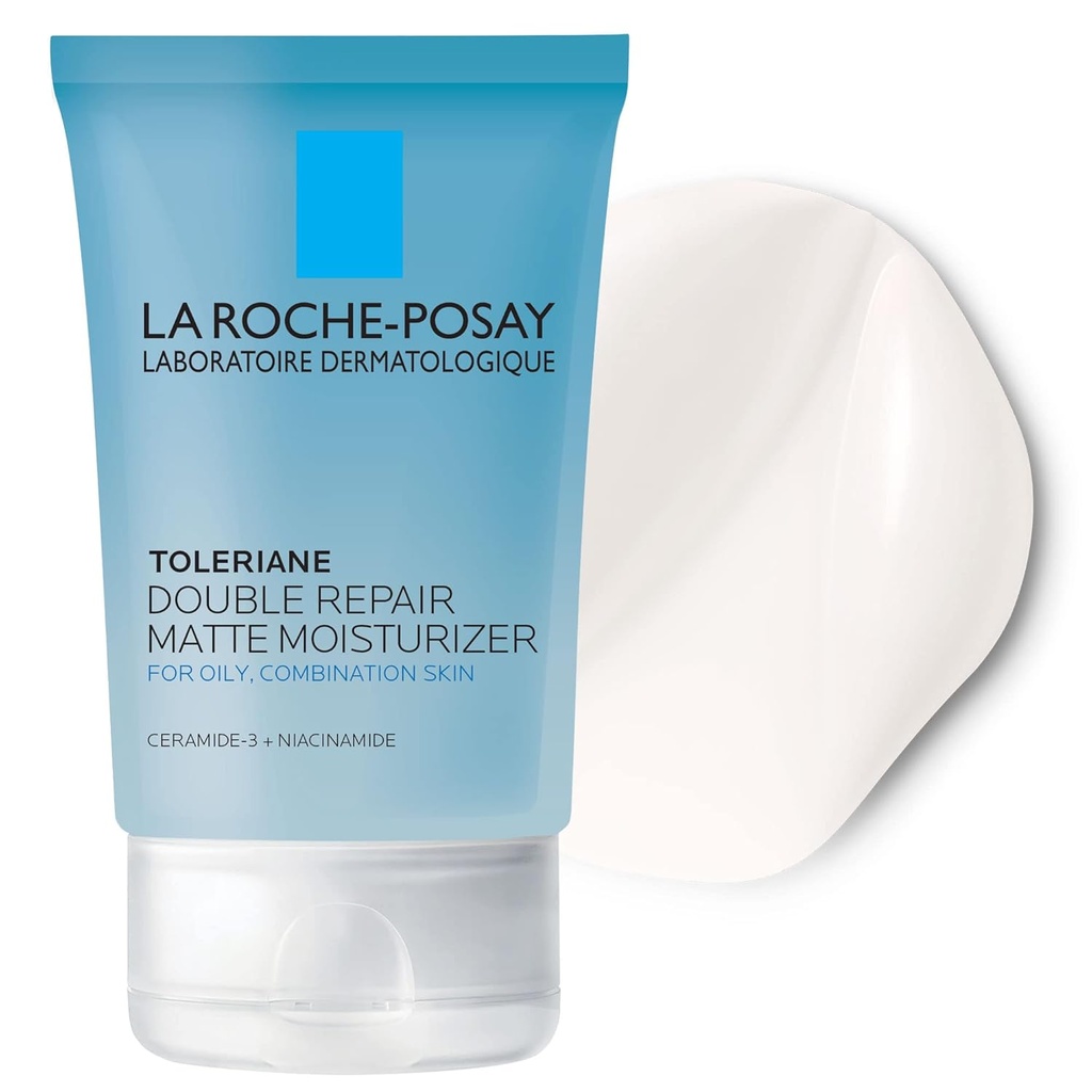 PREBIOTIC SKINCARE TOLERIANE DOUBLE REPAIR MATTE MOISTURIZER LA ROCHE-POSAY