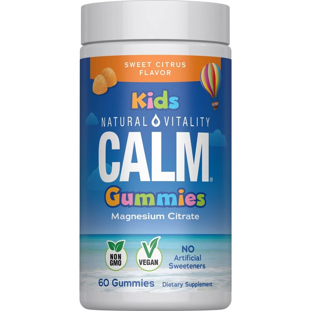 NATURAL VITALITY CALM A MAGNESIUM CITRTE KIDS 60 GUMMIES