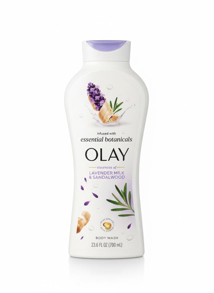 OLAY BODY WASH LAVENDER MILK & SANDALWOOD 700ML