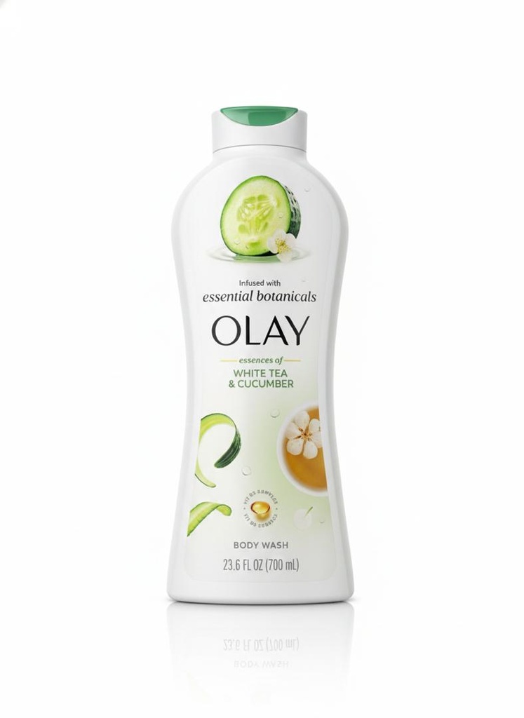 OLAY BODY WASH WHITE TEA & CUCUMBER 700ML