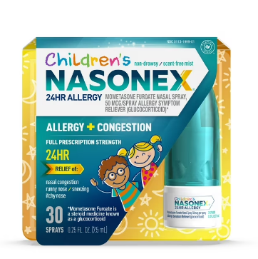 NASONEX 24HR 30 SPRAYS CHILDRENS