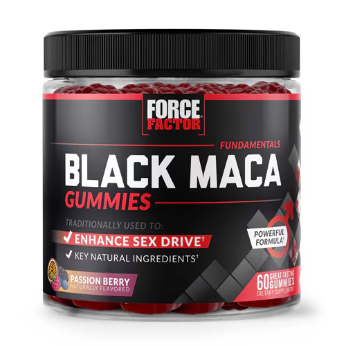 BLACK MACA 60 GUMMIES FORCE FACTOR