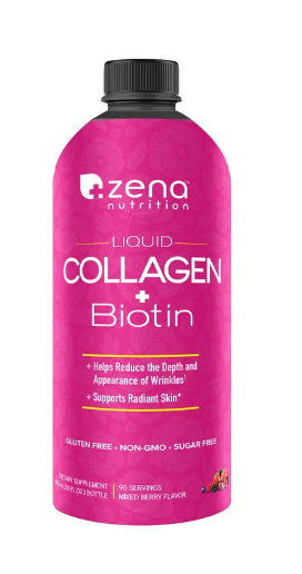 COLLAGEN + BIOTIN LIQUIDO GLUTEN FREE 900 ML ZENA NUTRITION