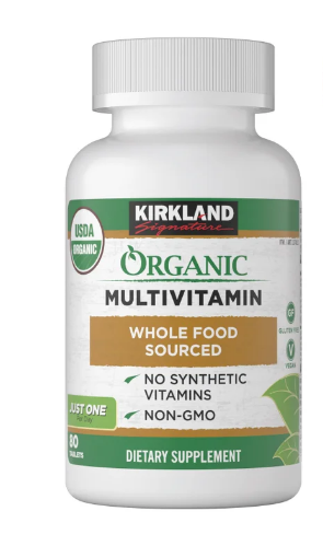 MULTIVITAMINICO ORGANIC 80 TAB KIRKLAND
