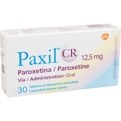 PAXIL CR 12,5MG X 30 TAB LC GSK