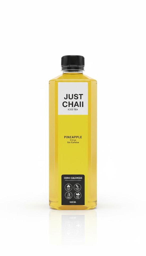 ICED TEA JUST CHAII PINEAPPLE - SIN CAFEINA 500ML