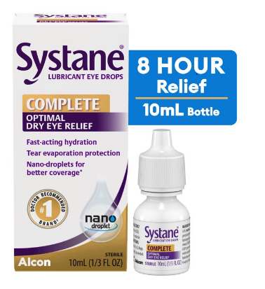 SYSTANE COMPLETE OPTIMAL DRY EYE RELIEF 10 ML