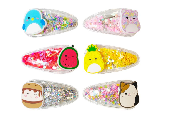 GANCHITOS SQUISHMALLOWS 6 UNID