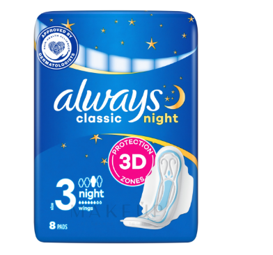 ALWAYS CLASSIC NIGHT 8 PADS