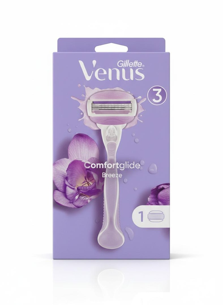 AFEITADORA VENUS COMFORTGLIDE BREESE 3UNID