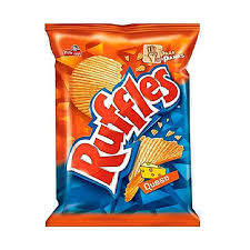 PAPAS FRITO LAY QUESO RUFFLES  125 GR