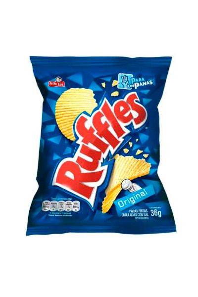PAPAS FRITO LAY ORIGINAL RUFFLES 36 GR