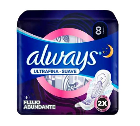 ALWAYS ULTRAFINA - SUAVE 8 PADS