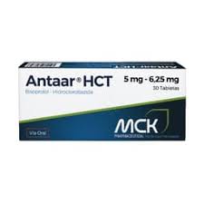 ANTAAR HCT 5 MG / 6.25 MG 30 TAB MCK
