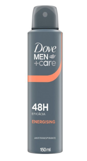 DOVE AEROSOL MEN 48H ENERGISING 150 ML