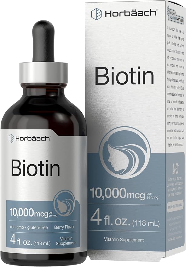 BIOTIN 10,000MCG BERRY FLAVOR 118 ML