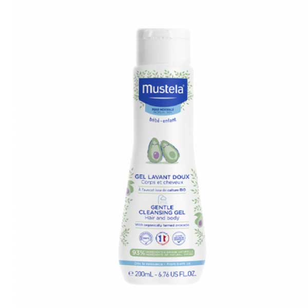 MUSTELA GEL DE BAÑO SUAVE PARA BEBÉS 200ML