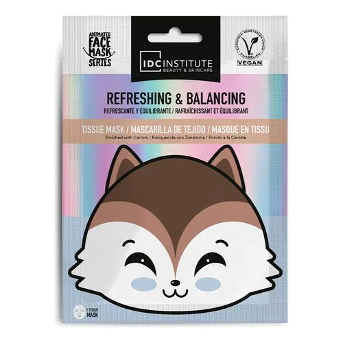 IDC INSTITUTE  MASCARILLA FACIAL REFRESCANTE Y EQUILIBRANTE 1 UND