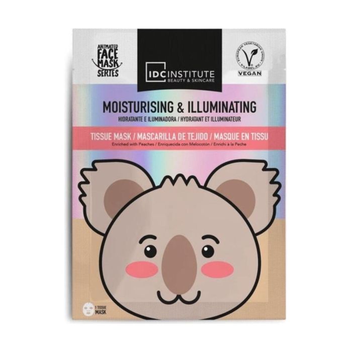IDC INSTITUTE  MASCARILLA FACIAL ILUMINADORA Y NUTRITIVA 1 UND