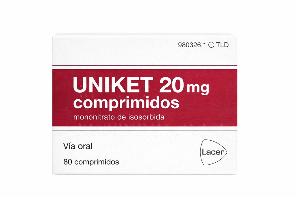 UNIKET 20MG X 80COMP LACER