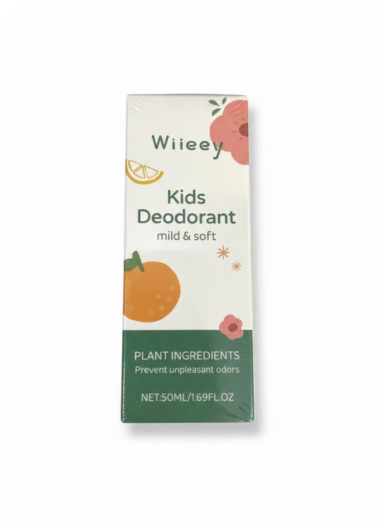 KIDS DEODORANT MILD & SOFT 50 ML WIIEEY