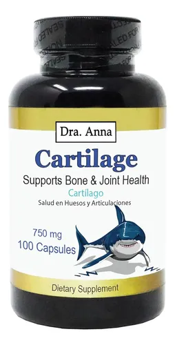 SHARK CARTILAGE 750mg x 100 CÁPSULAS DRA. ANNA