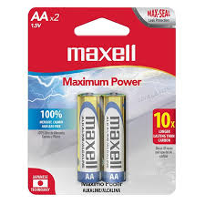 PILA ALCALINA AA 2UND MAXELL