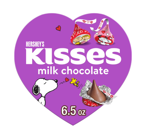 HERSHEYS KISSES MILK CHOCOLATE SNOOPY 184 GR