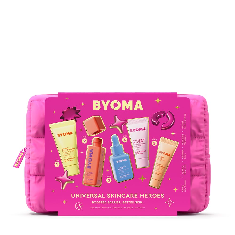 SET 5CT UNIVERSAL SKINCARE HEROES BYOMA