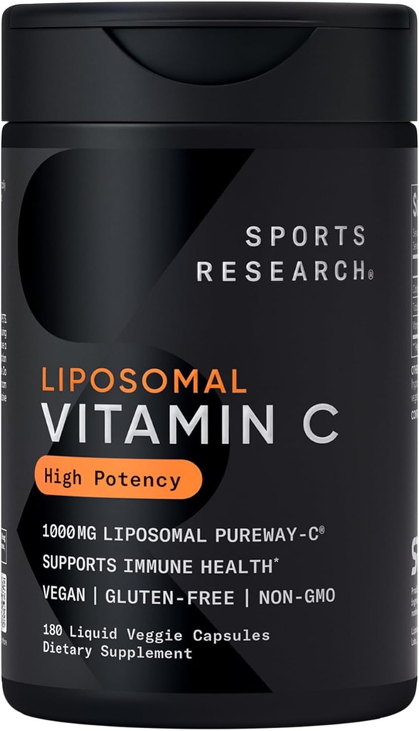 VITAMINA C LIPOSOMAL 500MG 180 CAPSULAS SPORT RESEC