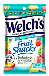 GOMITAS WELCHS JUICEFULS ISLAND SPLASH 28 GR