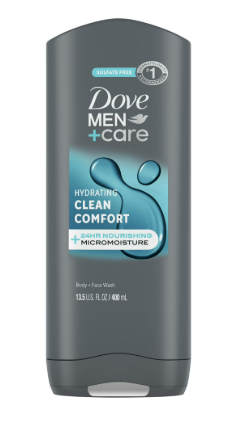 DOVE MEN CARE BODY WASH CLEAN COMFORT 400 ML