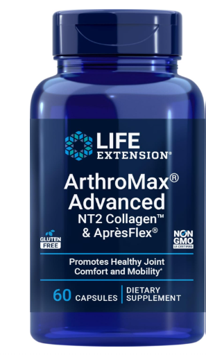 ARTHROMAX ADVANCE NT2 COLLAGEN & APRESFLEX 60 CAP LIFE AXTENSION