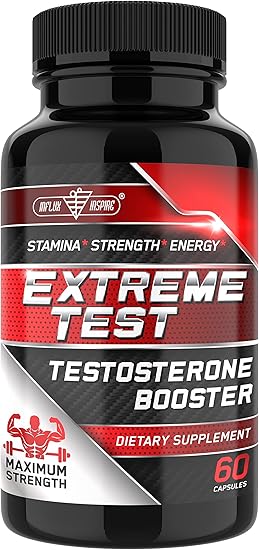 TESTOSTERONE BOOSTER EXTREME TEST 60 CAP INFLUX INSPIRE