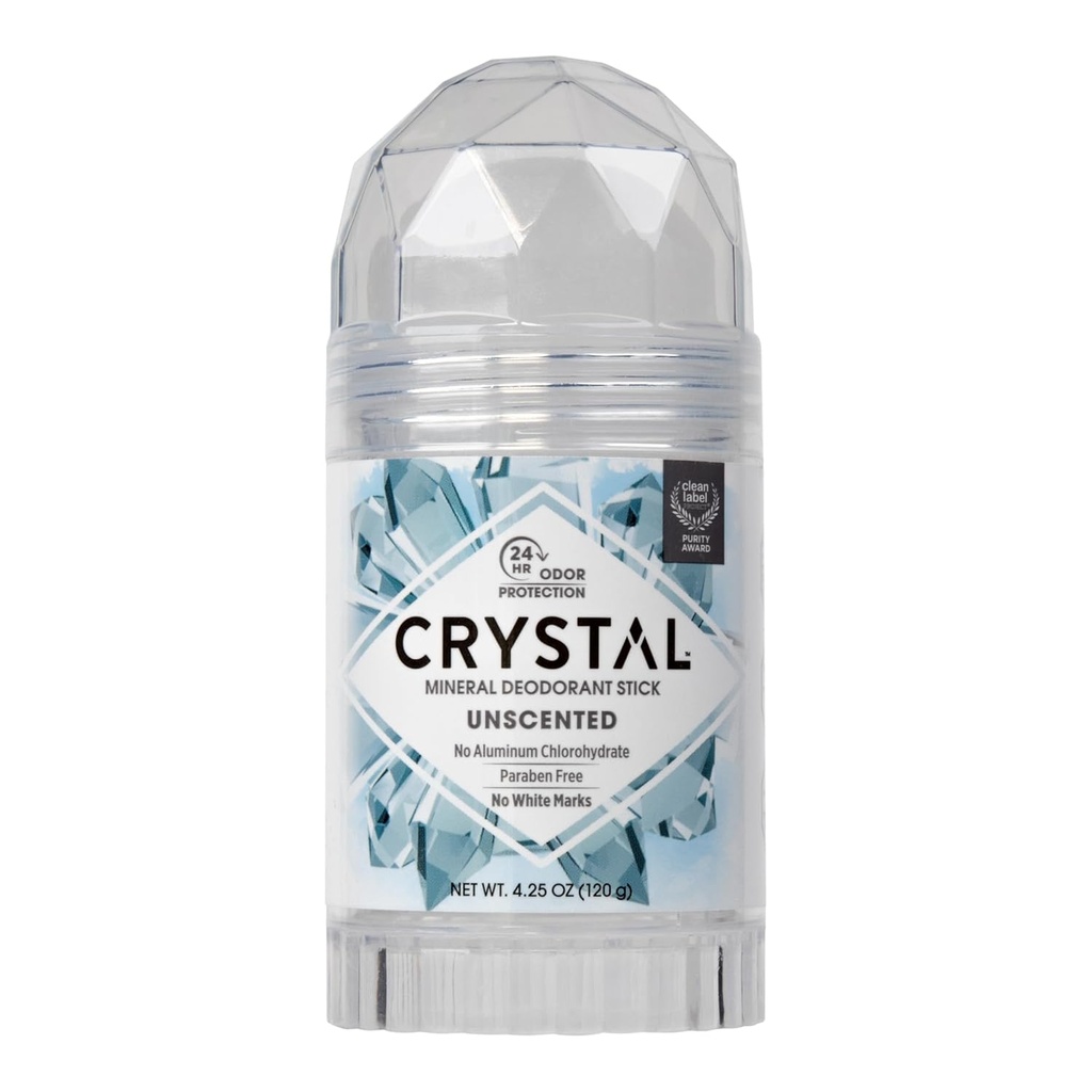 DESOSORANTE SIN AROMA CRYSTAL BODY 120 G