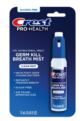 CREST PRO-HEALTH BREATH MIST CLEAN MINT 1 PACK