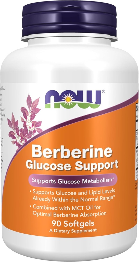 BERBERINE GLUCOSE SUPPORT X 90 CAPS NOW