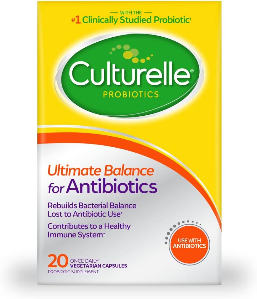 CULTURELLE ULTIMATE BALANCE FOR ANTIBIOTICS 20 CAP