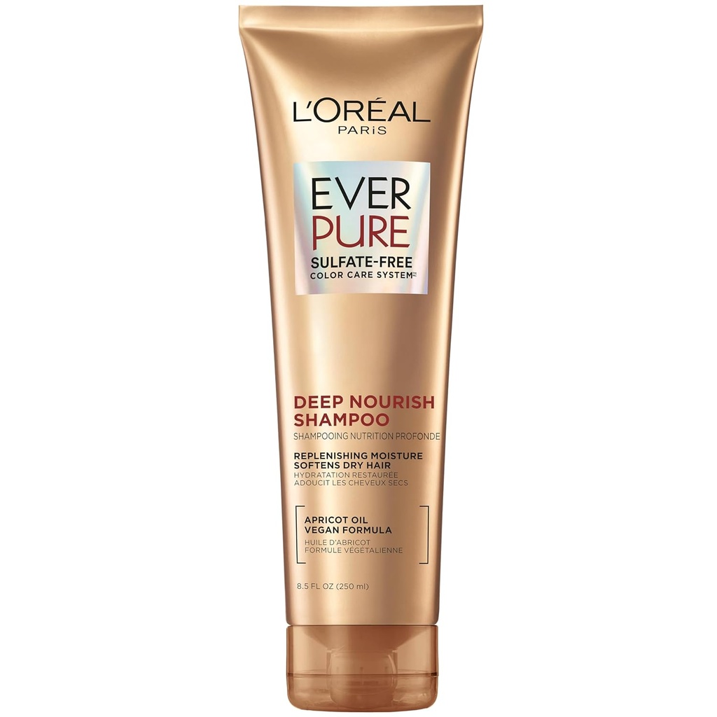 EVER PURE DEEP NOURISH SHAMPOO 250ML LOREAL PARIS