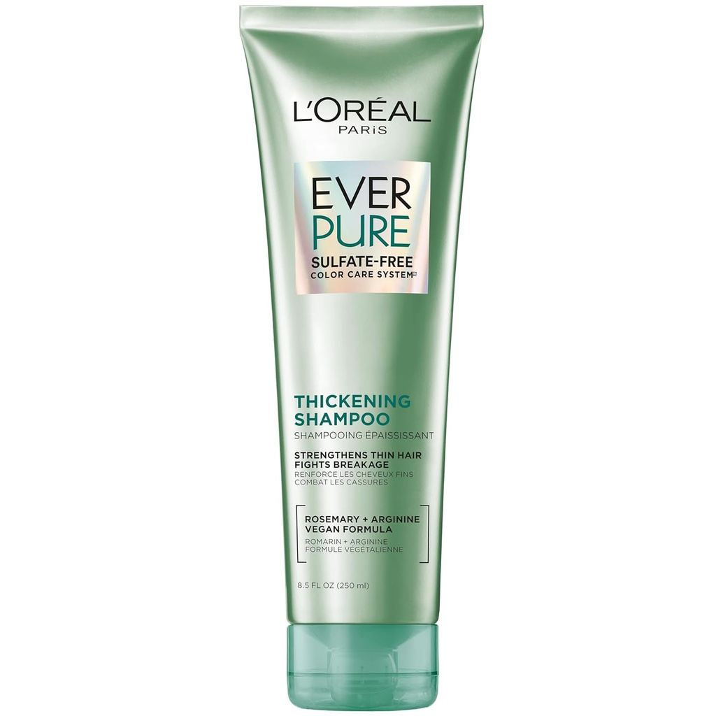 EVER PURE THICKENING SHAMPOO 250ML LOREAL PARIS