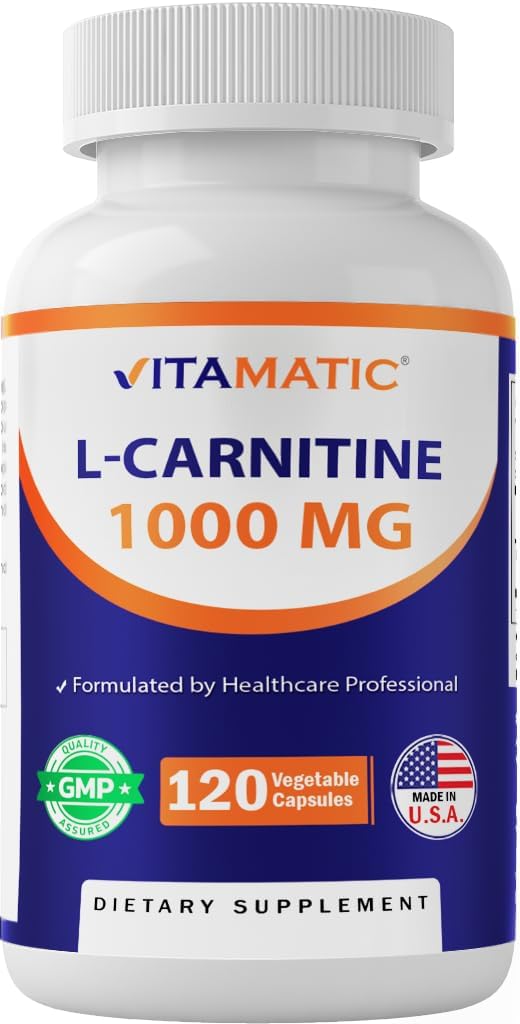 L-CARNITINE 1000mg x 120 CÁPSULAS VITAMATIC