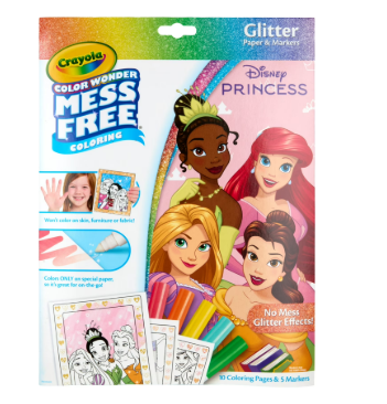 COLOR WONDER SIN DESORDEN PRINCESS CRAYOLA