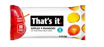 THATS IT BAR UNIDAD APPLE+MANGO 20 GR