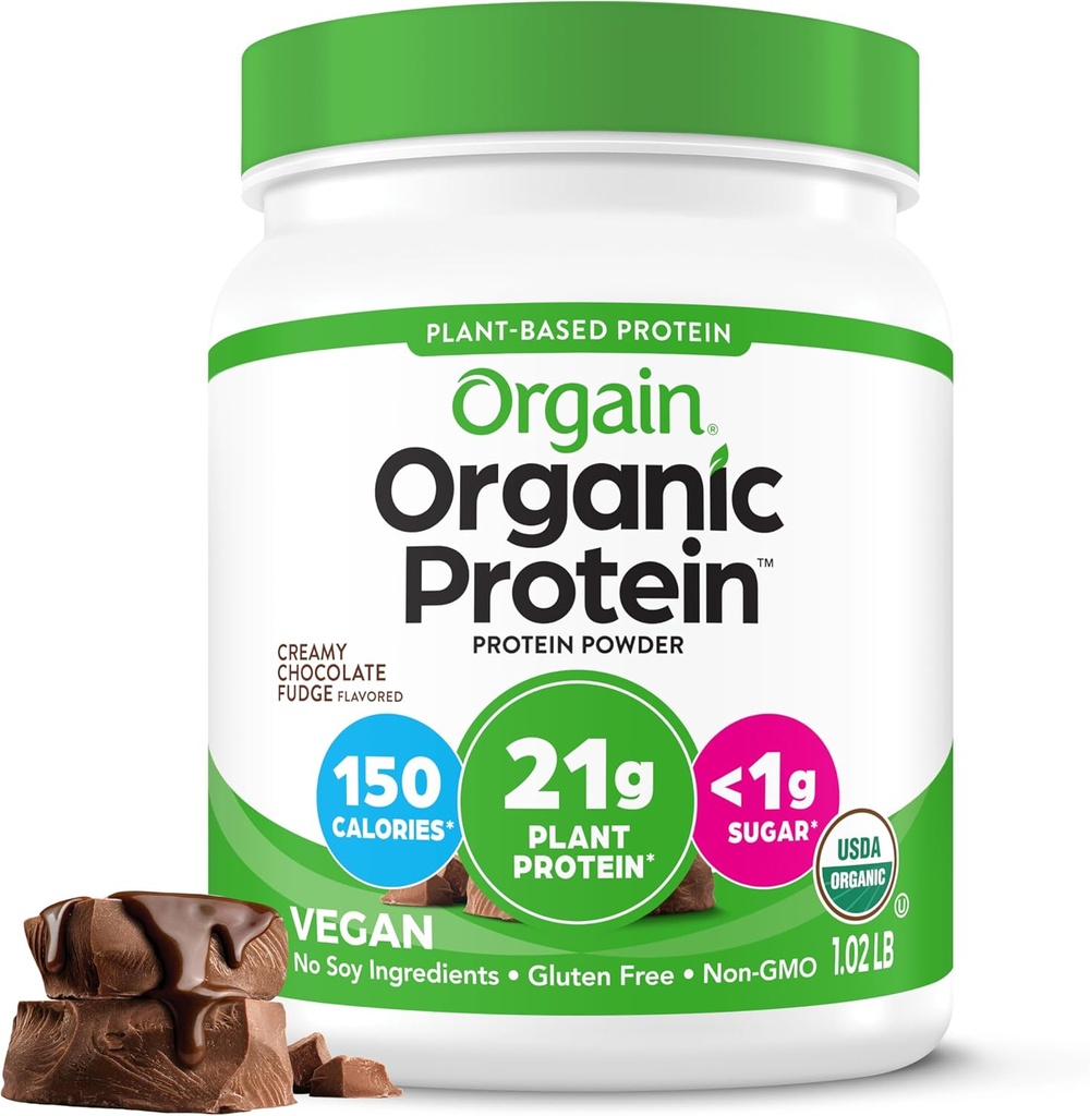 ORGAIN ORGANIC PROTEIN CHOCOLATE 462 G