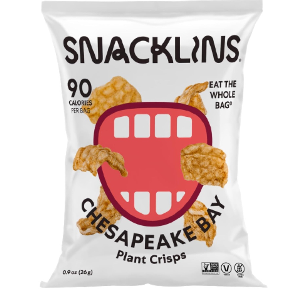 SNACKLINS CHESAPEAKE BAY PLANT CRISPS 26 GR