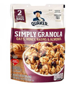 GRANOLA QUAKER 978 GR