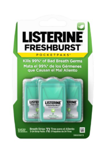 LISTERINE FRESHBURST LAMINA  3UND